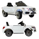 Mini Carro Elétrico Infantil Mercedes Branco Controle Remoto