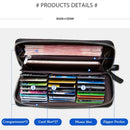 Carteira Bison Denim Grande Couro Legítimo Original Premium Leather