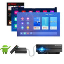 Mini Projetor Digital Byintek SKY K8 1080P 150 Polegadas LED 3D 4K