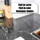 Papel de Parede Adesivo de Mármore