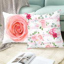 Capa para Almofada Decorativa Estampada com Zíper Home Decor 45*45cm