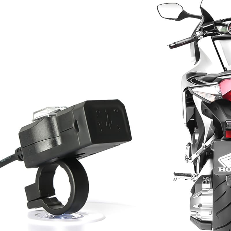 Carregador USB para Moto Motocicleta Tomada À Prova D'água