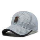 Boné Casual Respirável para Esportes Ajustável Snapback Unissex