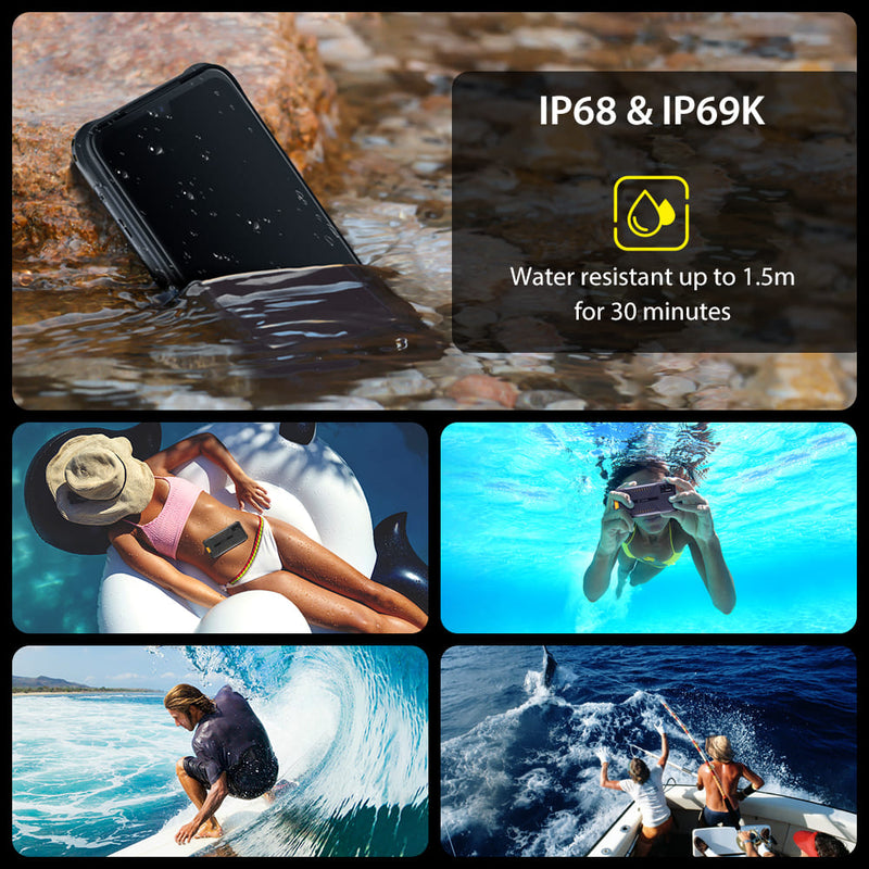 Celular Smartphone Umidigi Bison 128GB IP68/IP69k Quad Camera 6.3" À Prova D'Água
