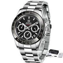 Relógio Masculino Sport Luxury Prova de Água Aço Quartzo Benyar