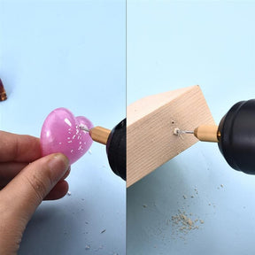 Mini Furadeira de Bancada Elétrica Portátil USB