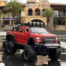 Carrinho de Brinquedo Miniatura Caminhonete Pick-Up F150 Beast Raptor Off-Road