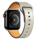 Pulseira de Couro Legítimo para Apple Watch IWO 38/40mm 42/44mm