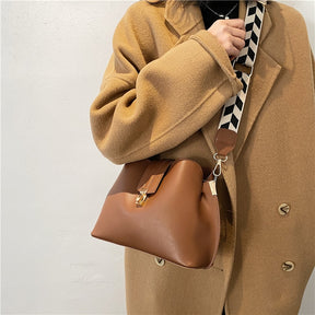 Bolsa De Ombro Feminina de Couro Sintético Designer Fashion Lady
