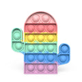 Brinquedo Fidget Toys Anti Stress Sensorial Colorido Criança Adulto Pop It