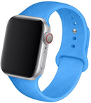 Pulseira de Silicone Smartwatch 38-40mm 42-44mm S/M M/L Apple Watch IWO Crested