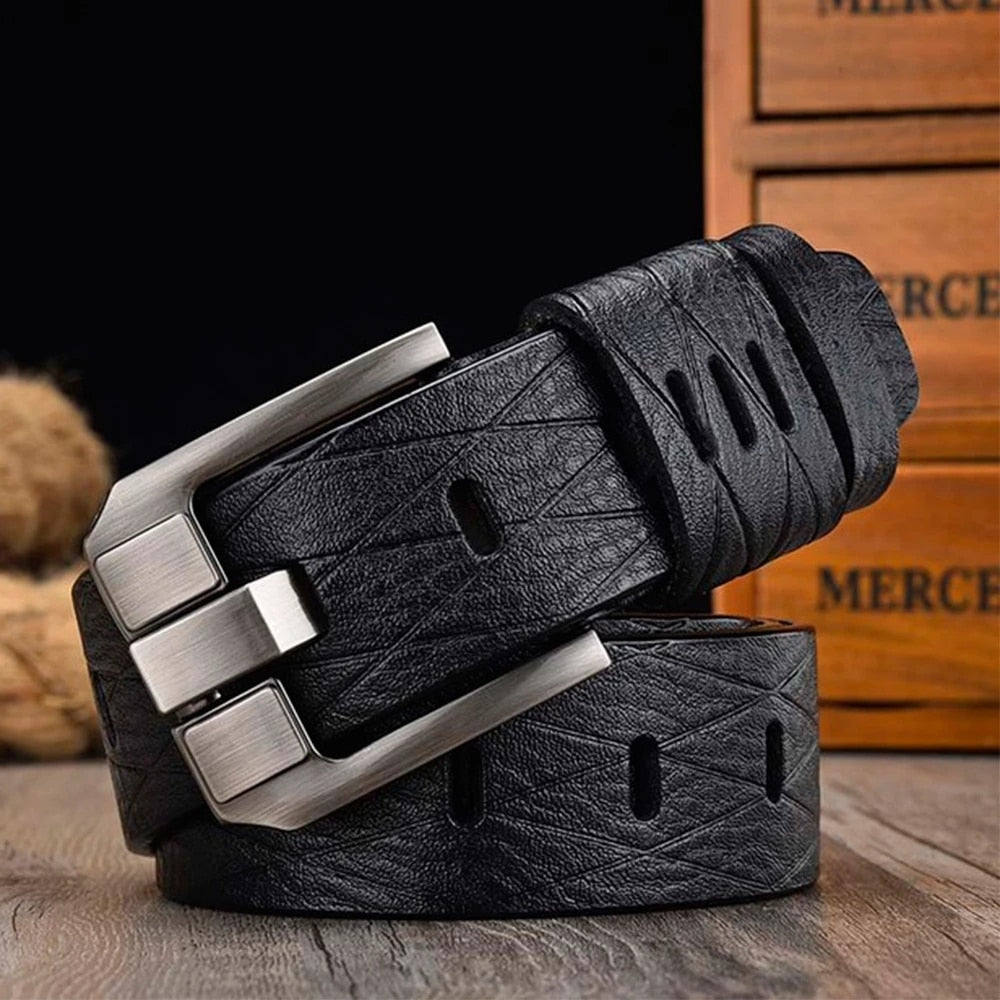 Cinto de Couro Masculino Casual Modelo Executive