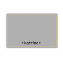 Tapete Personalizável para Tigelas de Pet