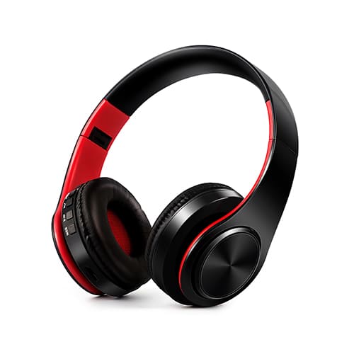 Fone de Ouvido Bluetooth Sem Fio Micro SD Equalizador FM