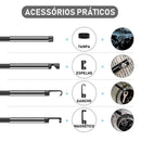 Boroscópio Industrial com Câmera Sonda HD 4.3" LCD