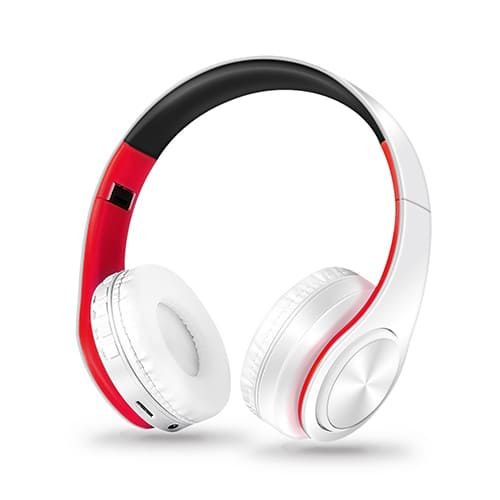 Fone de Ouvido Bluetooth Sem Fio Micro SD Equalizador FM