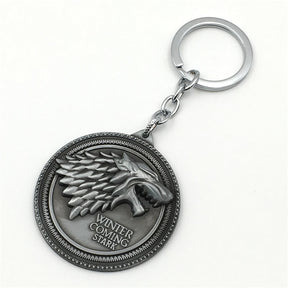 Chaveiro Pingente Casas de Game of Thrones