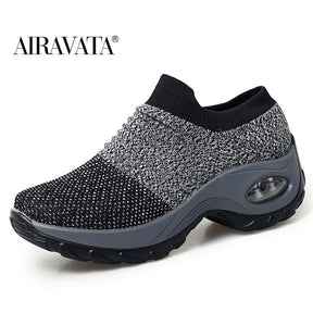 Tênis Feminino Casual Esporte Comfort Outdoor