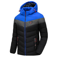 Casaco Sobretudo Parka Jaqueta Masculino Capuz Removível Outono Inverno