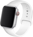 Pulseira de Silicone Smartwatch 38-40mm 42-44mm S/M M/L Apple Watch IWO Crested