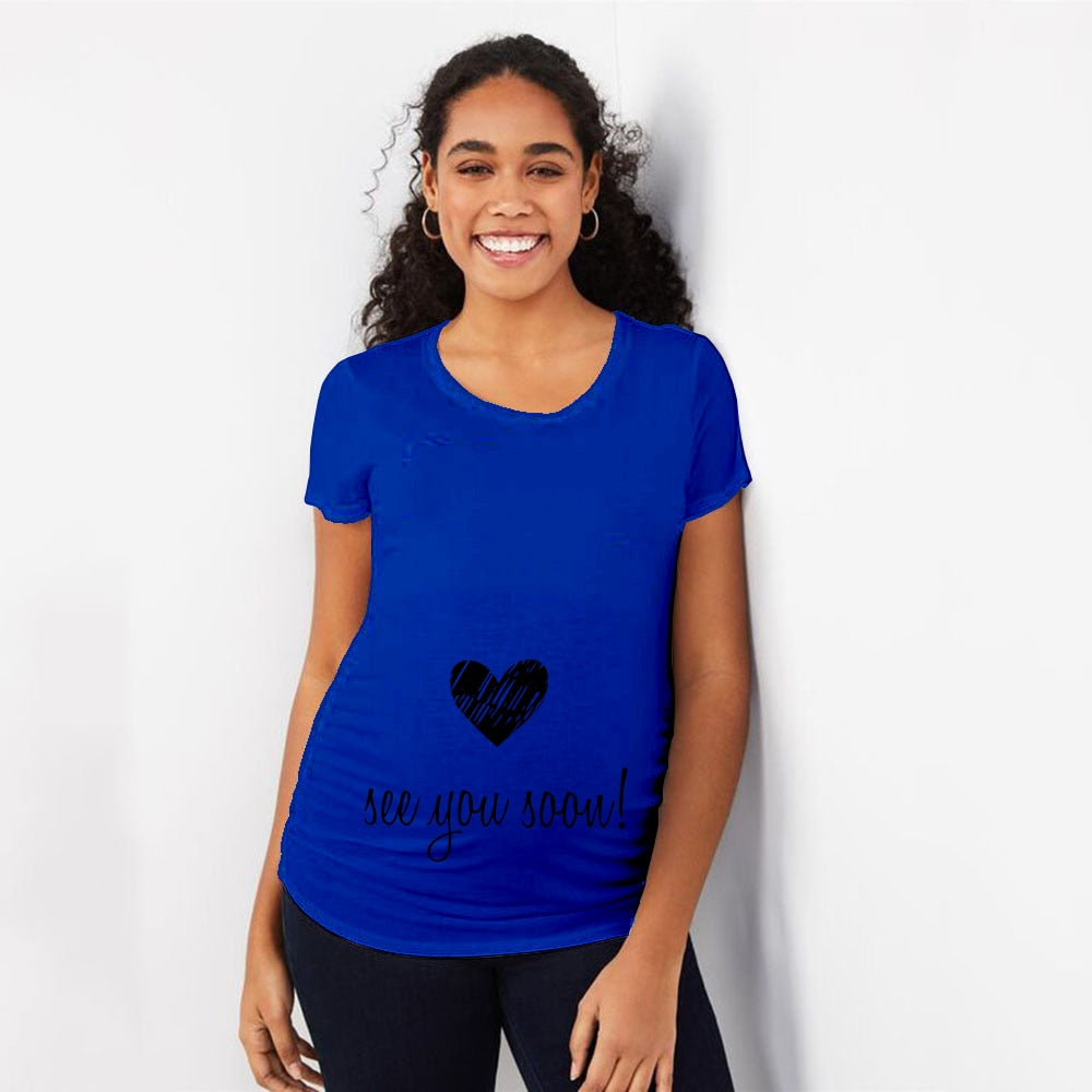 Camiseta Criativa Urbana Grávida Gestantes Divertida Frases Engraçadas