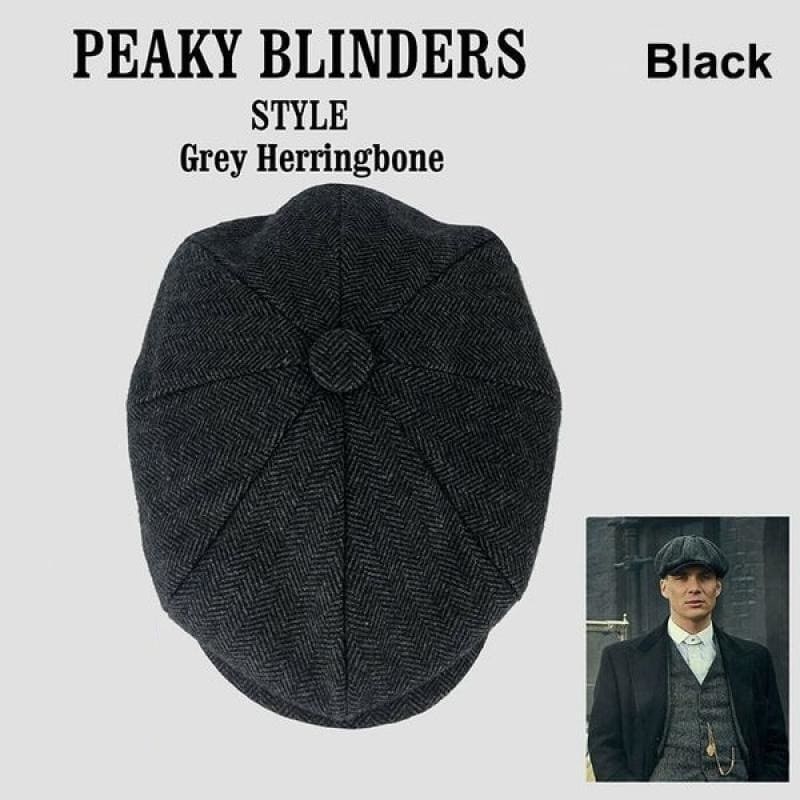 Boina Peaky Blinders Original Autêntica Thomas Shelby 8 Gomos