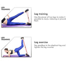 Elástico Tensão Exercício Treino Em Casa Ombro Braço Glúteos