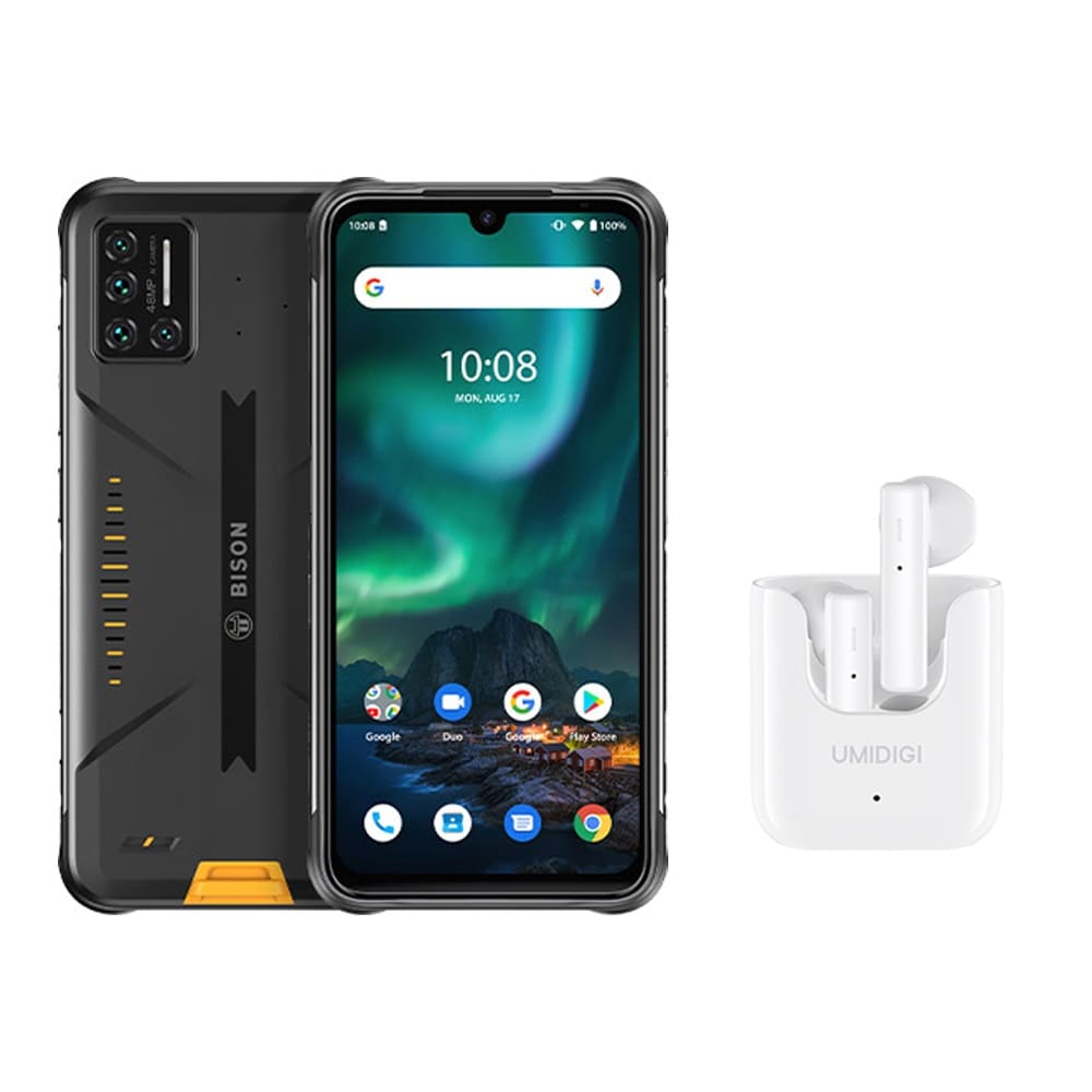 Celular Smartphone Umidigi Bison 128GB IP68/IP69k Quad Camera 6.3" À Prova D'Água