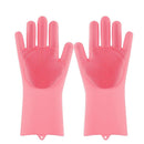 Luva de Silicone Magic Glove Rosa