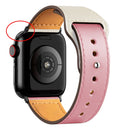 Pulseira de Couro Legítimo para Apple Watch IWO 38/40mm 42/44mm