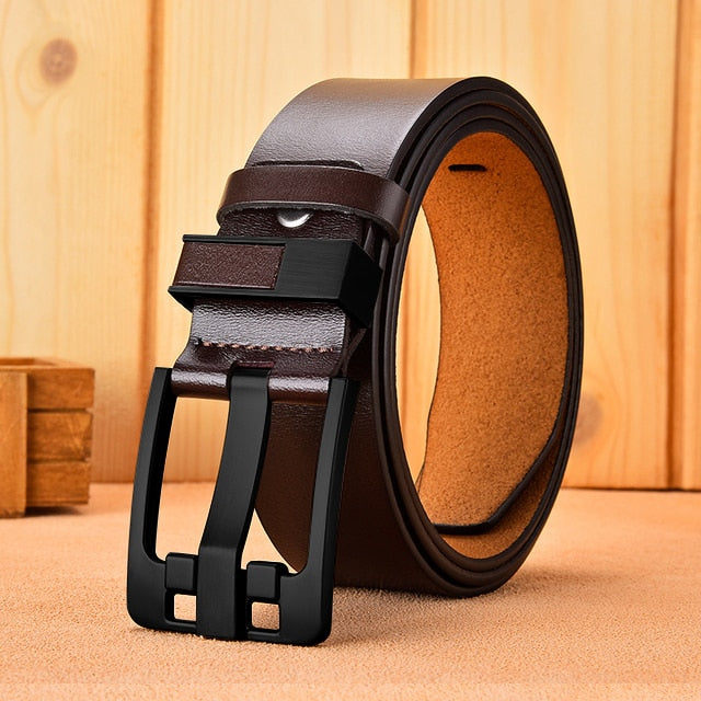 Cinto de Couro Masculino Casual Modelo Executive