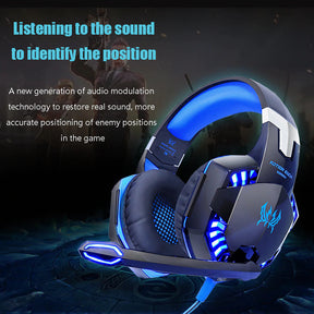 Headset Gamer Fone de Ouvido Headphone Profissional G2000
