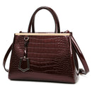 Bolsa Feminina Transversal Tiracolo de Couro Genuíno Vintage Libarrecy