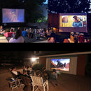 Tela Dobrável Portátil para Projetor ao Ar Livre