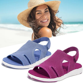 Sandália Feminina Ortopédica Casual Confortável e Ajustável Mice