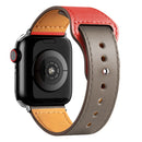 Pulseira de Couro Legítimo para Apple Watch IWO 38/40mm 42/44mm