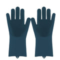 Luva de Silicone Magic Glove Azul Escuro
