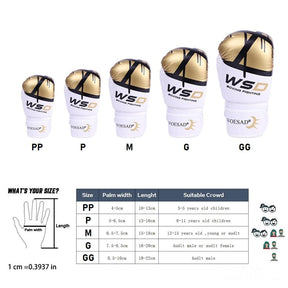 Luvas de Boxe Muay Thai Masculino Feminino Infantil