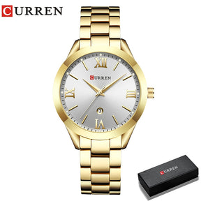 Relógio de Pulso Feminino Luxo Curren