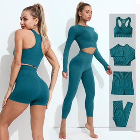 Conjunto Feminino Esportivo Cintura Alta