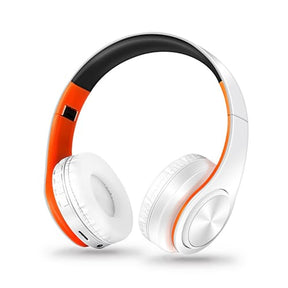 Fone de Ouvido Bluetooth Sem Fio Micro SD Equalizador FM
