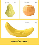 Brinquedo para Cachorro e Gato Frutas de Morder