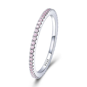 Anel Feminino Minimalista de Prata 925