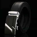 Cinto Masculino Social Executivo Couro Legítimo Fivela Metálica Automática