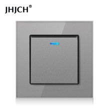 Tomada de Parede Luxo Cristal com Interruptor e Indicador LED One Touch