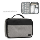 Organizador de Cabos Bolsa de Viagem Portátil Estojo de Transporte