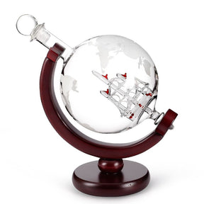 Conjunto Decanter Garrafa com Copos Luxo Vinho Uísque Vodka
