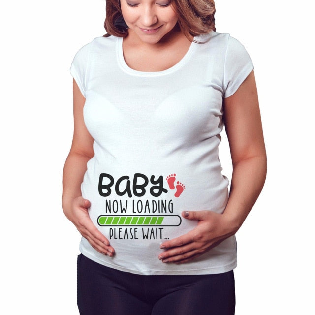 Camiseta Criativa Urbana Grávida Gestantes Divertida Frases Engraçadas