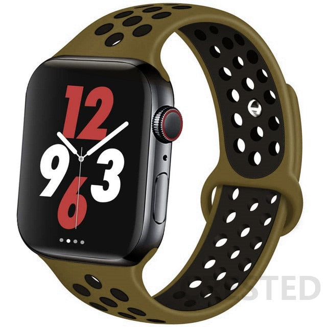 Pulseira para Smartwatch 38-40mm S/M Apple Watch IWO Nike Sport