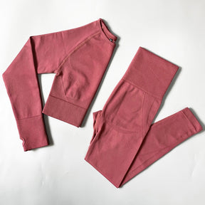 Conjunto Feminino Esportivo Cintura Alta